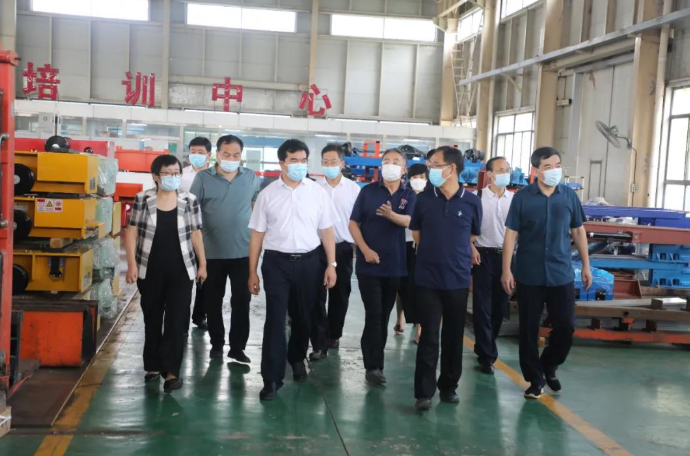 市委常委、縣委書記王俊紅到河北新大地調(diào)研 